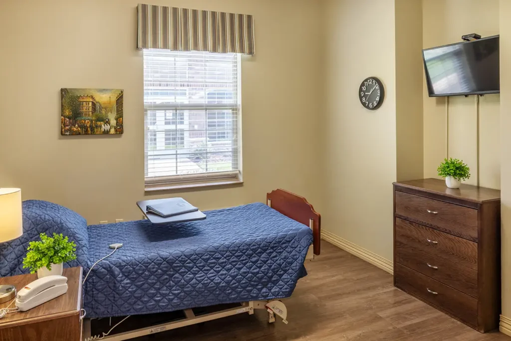 A bedroom at Village of St Peters