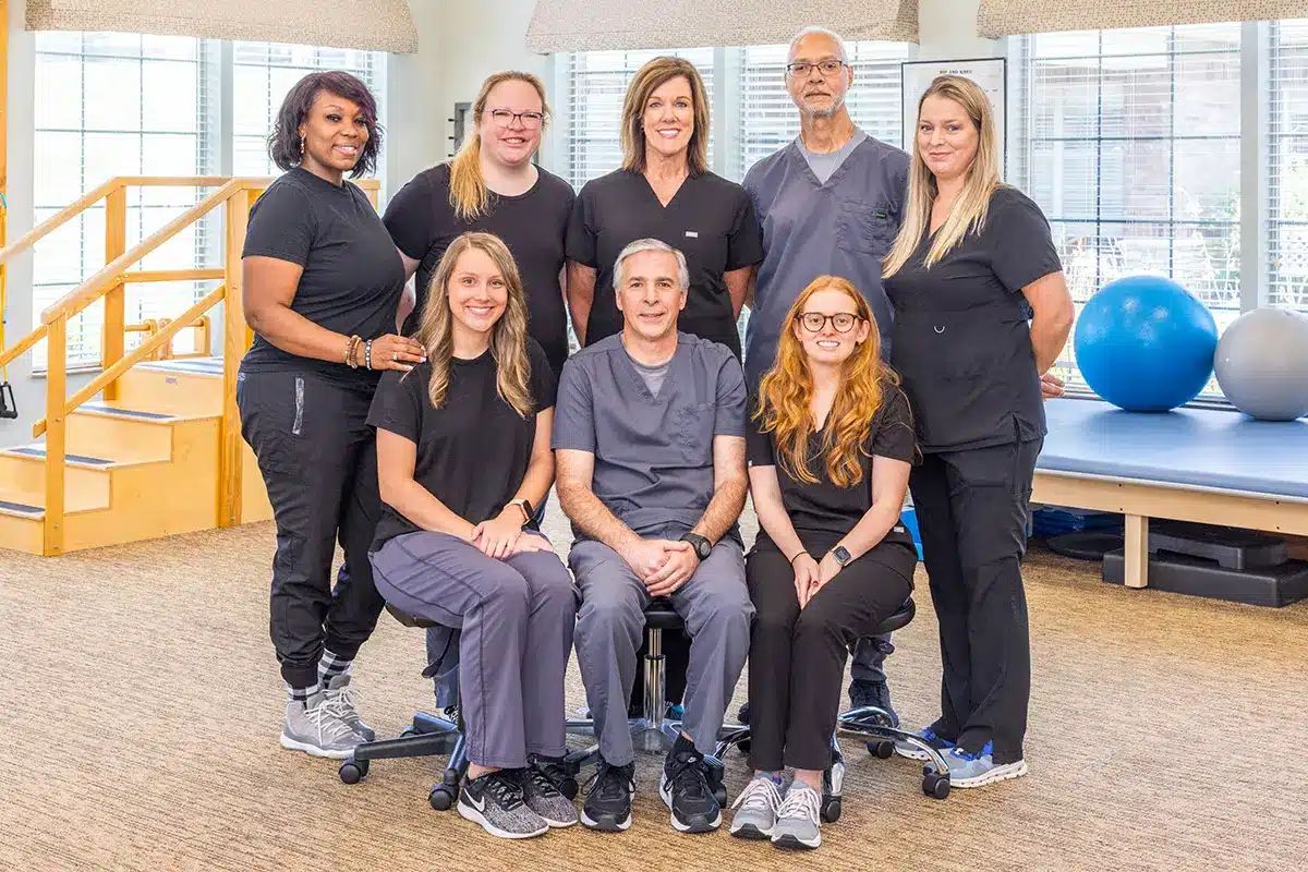 A group of employees of Villages of St Peters