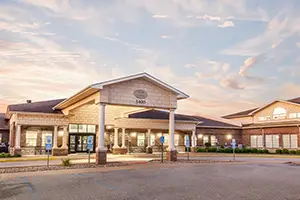 Front entrance to Villages of St Peters